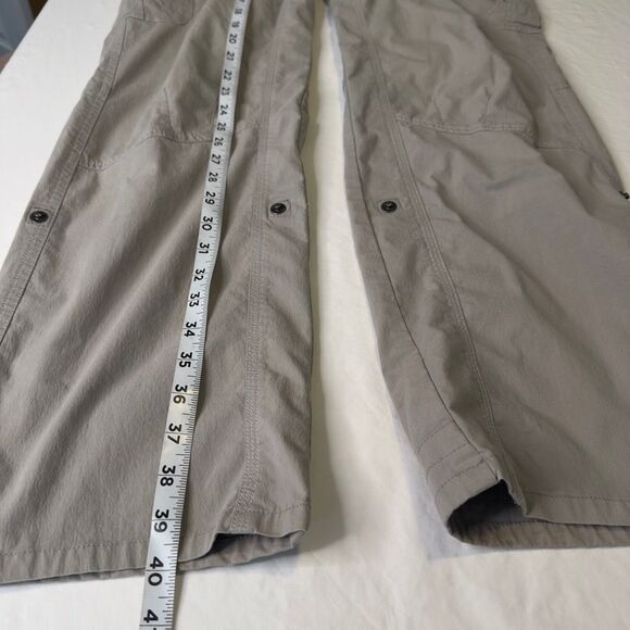 Kühl Splash Roll Up Cargo Pants Womens 12 Khaki Tan Utility Gropcore Outdoor - Picture 10 of 12